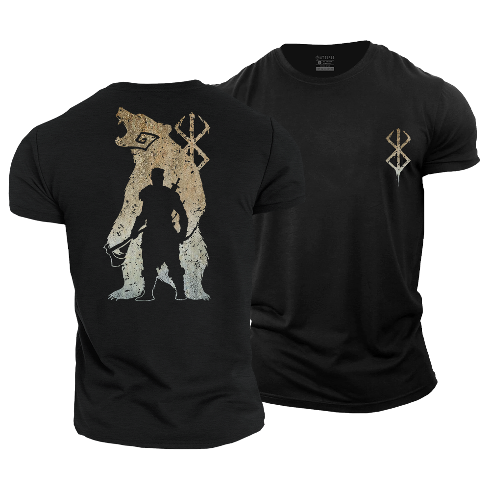 Viking Warrior Cotton T-Shirt