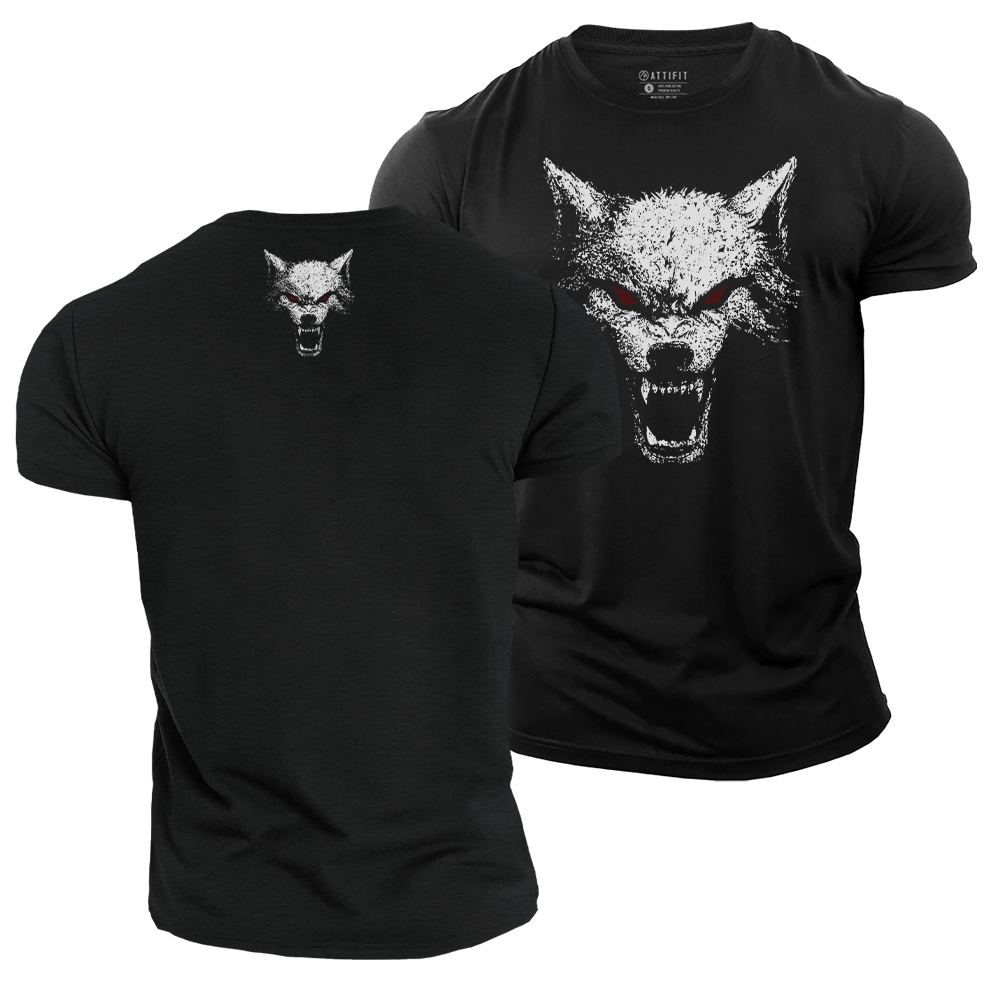 Predator Spirit - Wolf Cotton T-Shirt