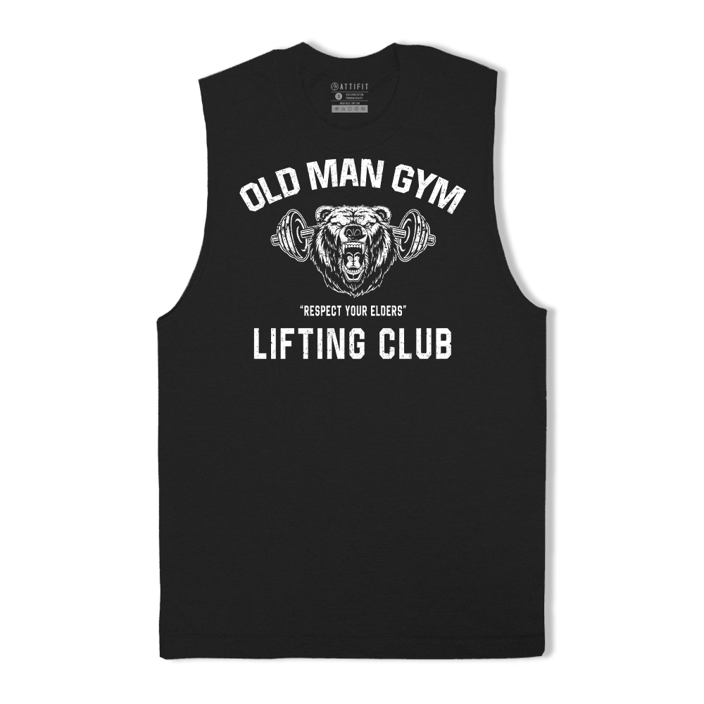 Old Man Gym Lifting Club Tank Top