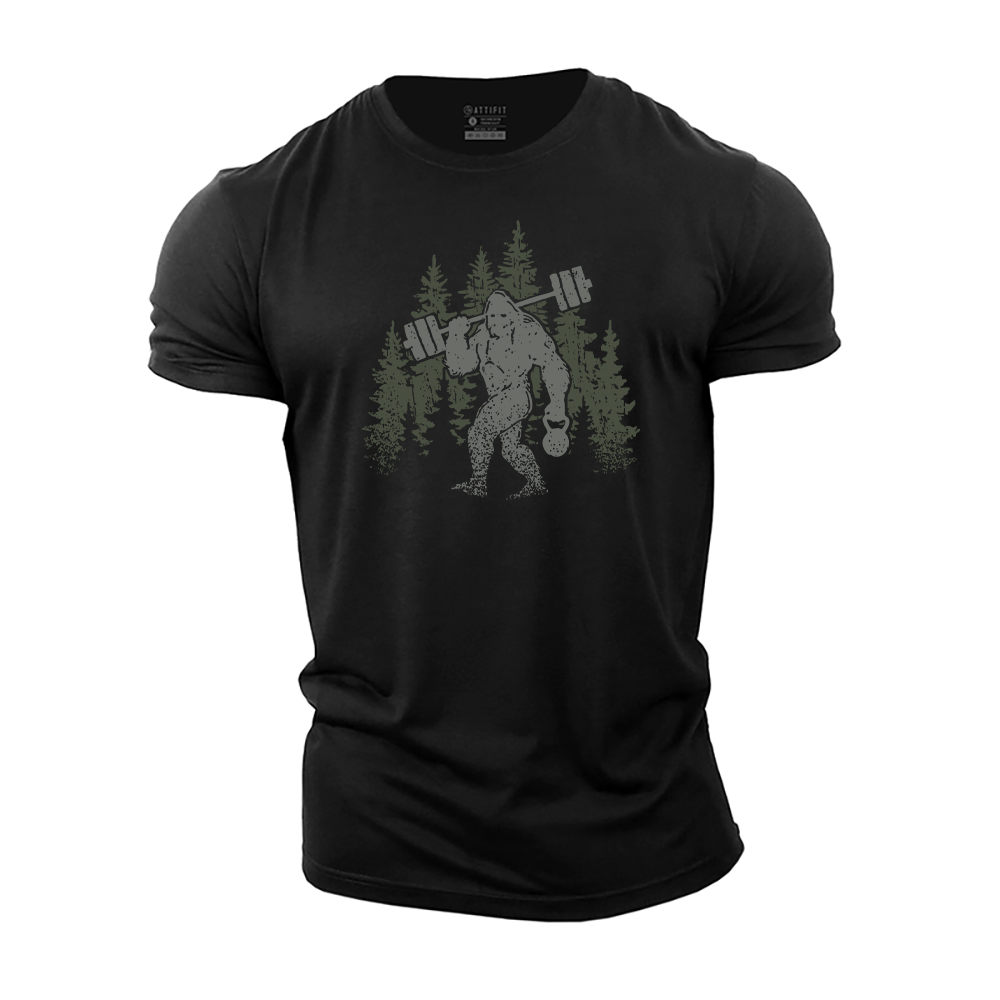 Sasquatch Gains Cotton T-Shirt