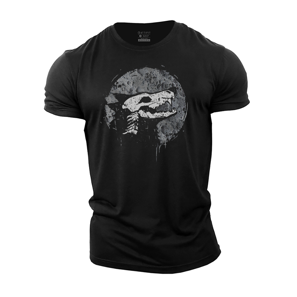 Monster Wolf Cotton T-Shirt