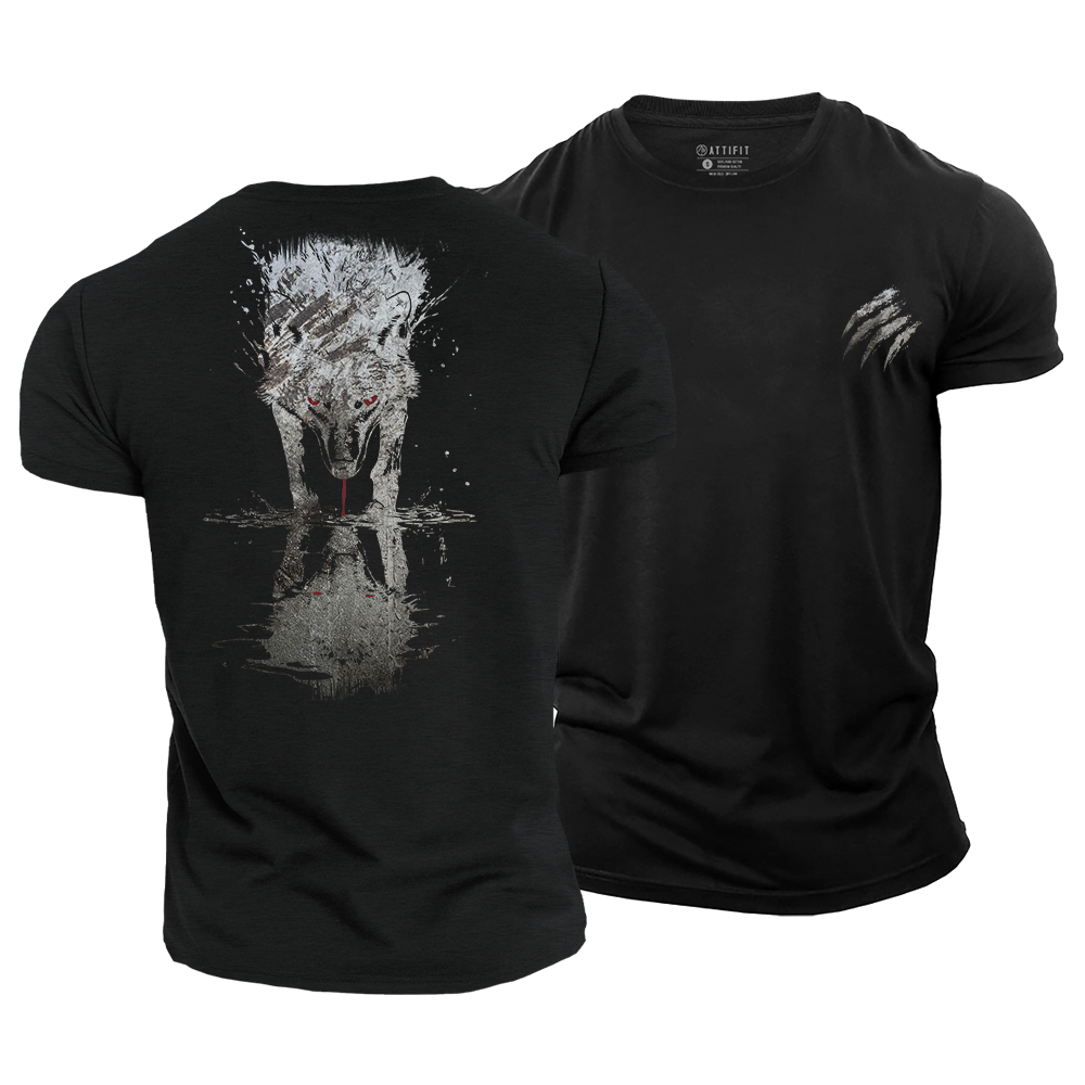 Wikinger-Grafik-T-Shirts aus Baumwolle