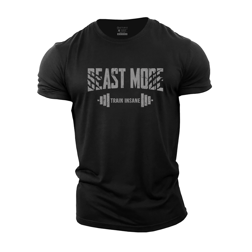 Beast Mode Train Insane Cotton T-Shirt