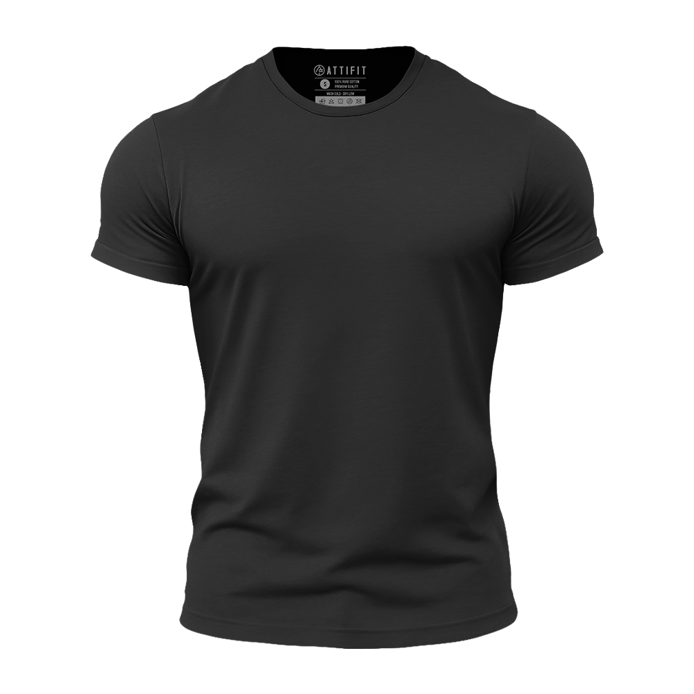 Classic Solid Athletic Quick-Dry T-Shirt