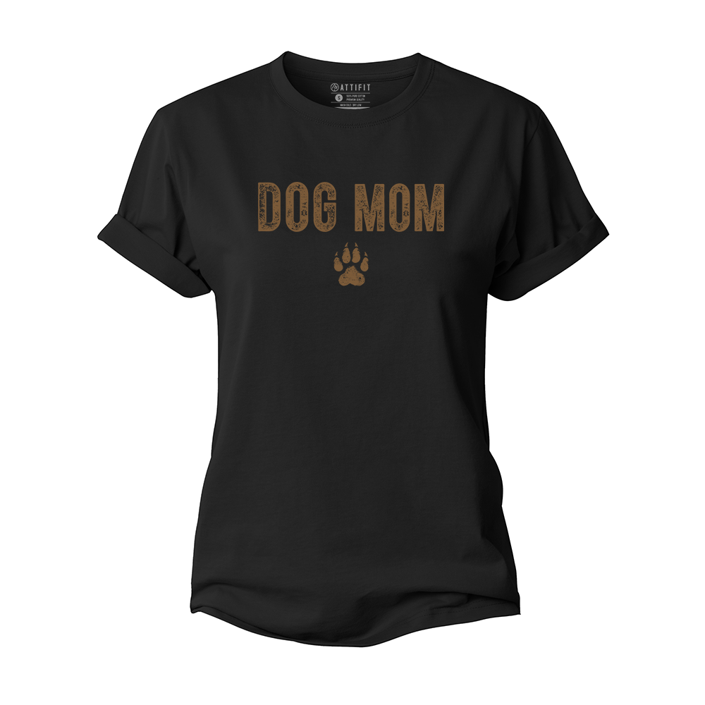 Dog Mom Women's Cotton T-Shirt