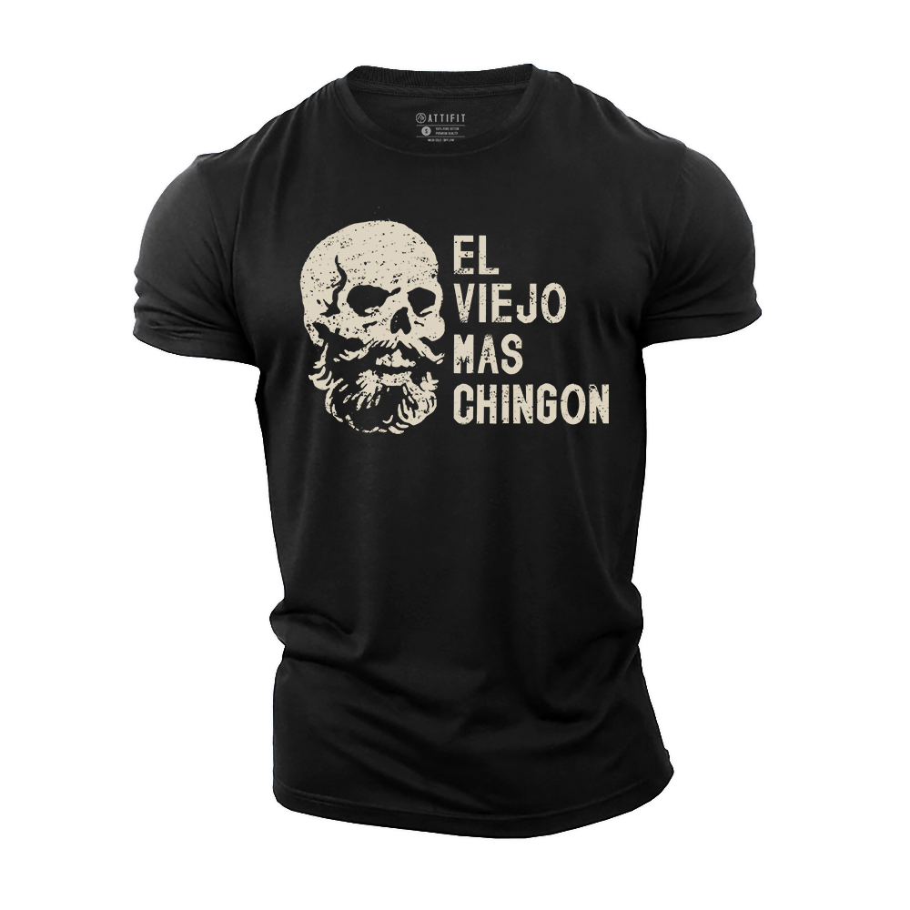 El Viejo Mas Chingon Cotton T-Shirt