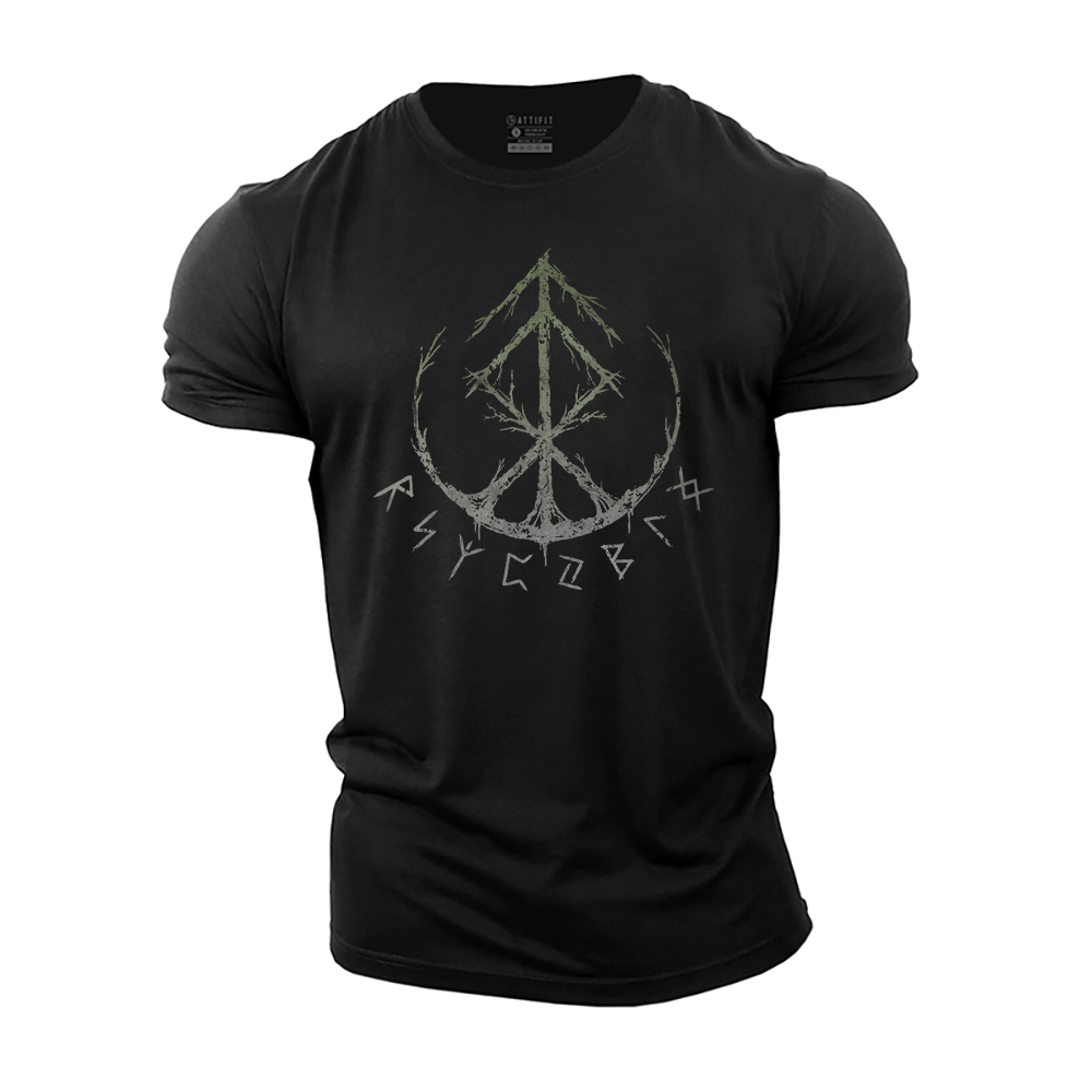 Viking Life Tree Cotton T-Shirt