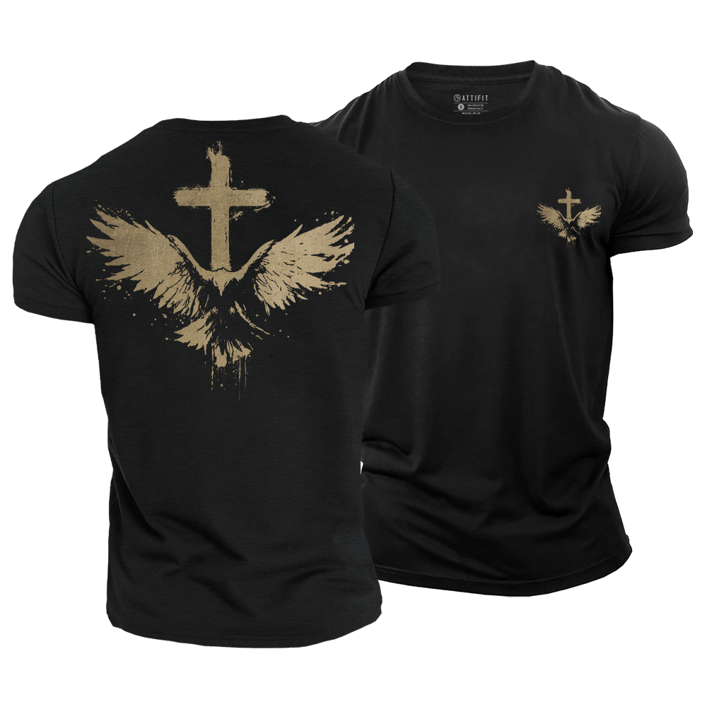 The Jesus Eagle Cotton T-Shirt