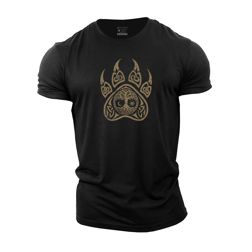 Viking Bear Claw Cotton T-Shirt