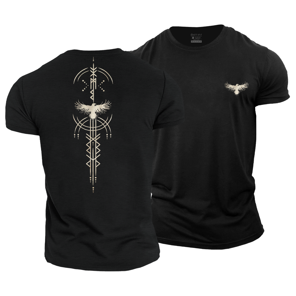 Viking Runes Cotton T-Shirt