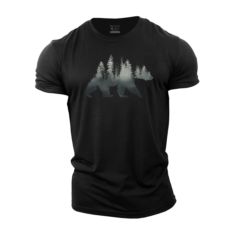 Nature's Silhouette Cotton T-Shirt