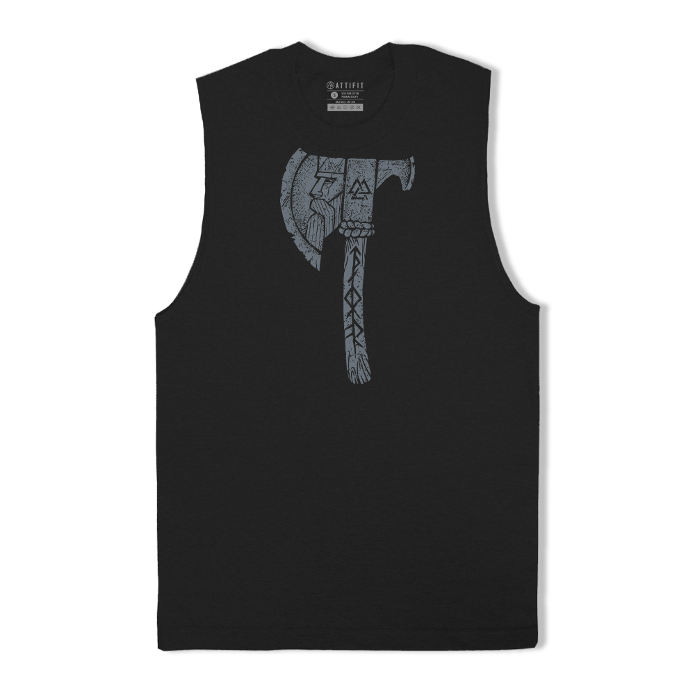 Viking Rune Axe Tank Top