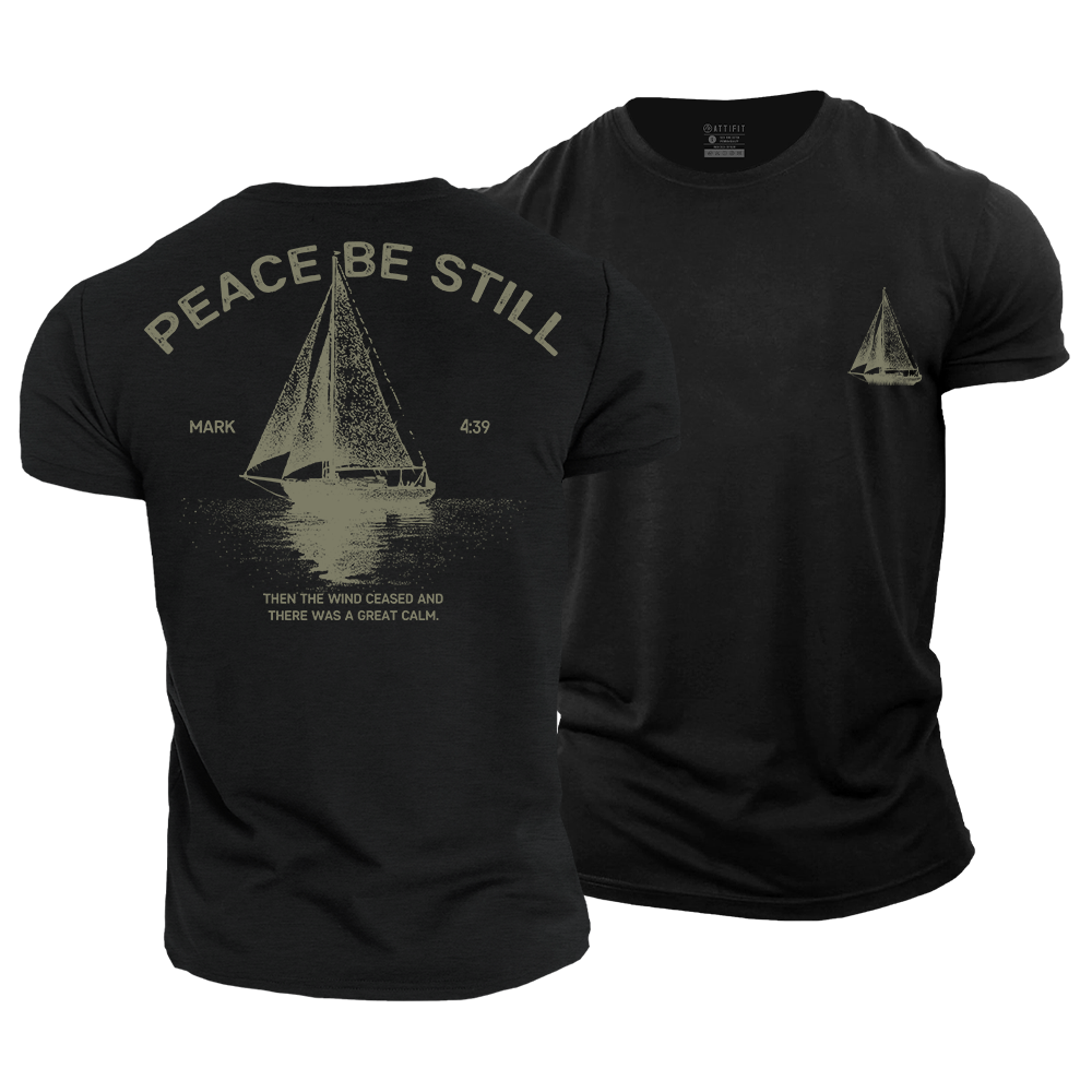Peace Be Still Cotton T-Shirt