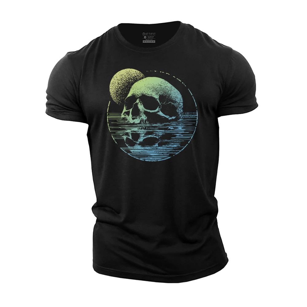 Twilight Skullscape Cotton T-Shirt