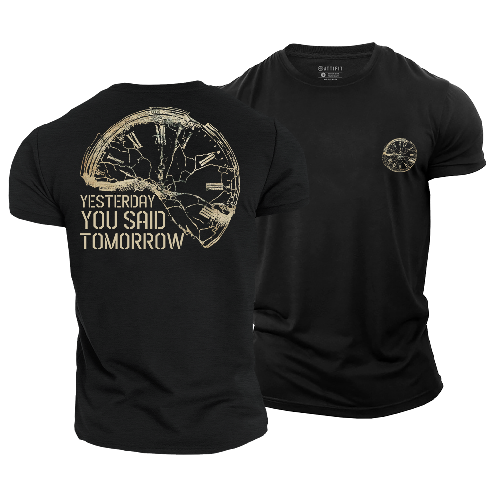 Yesterday You Said Tomorrow Cotton T-Shirt