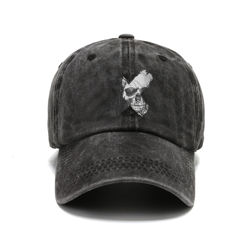 Cross Skull Vintage Cap