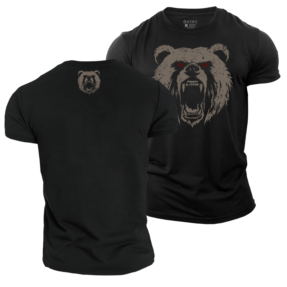 Rage of the Bear Cotton T-Shirt