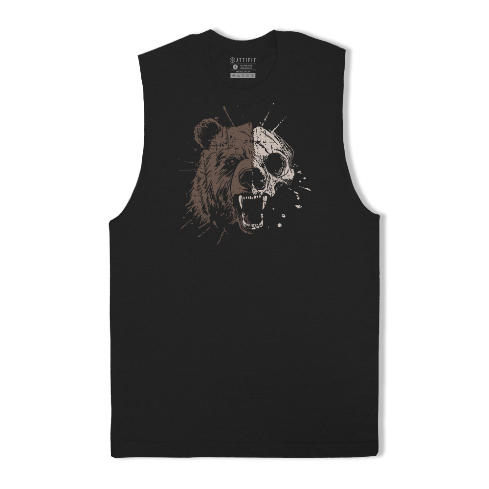 Bear Skull Tank Top