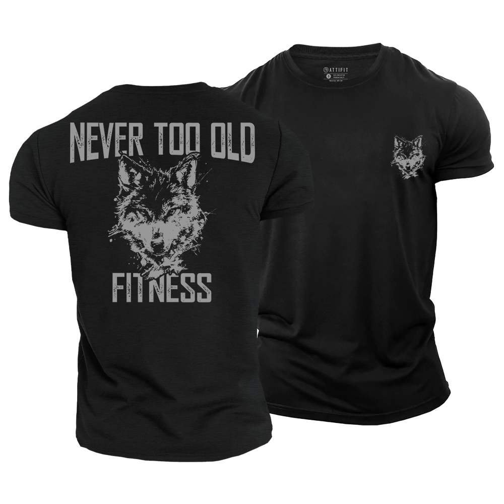 Never Too Old Cotton T-Shirt