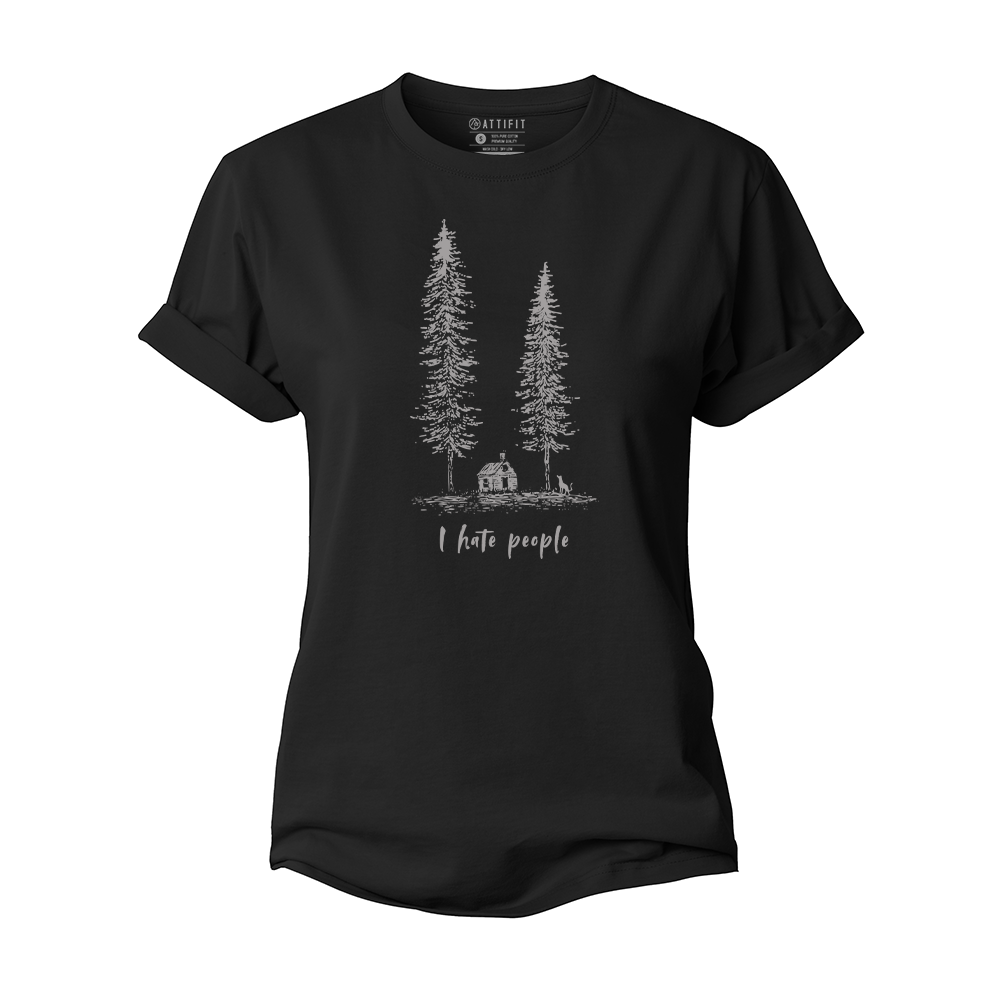 I Hate People Women's Cotton T-Shirt
