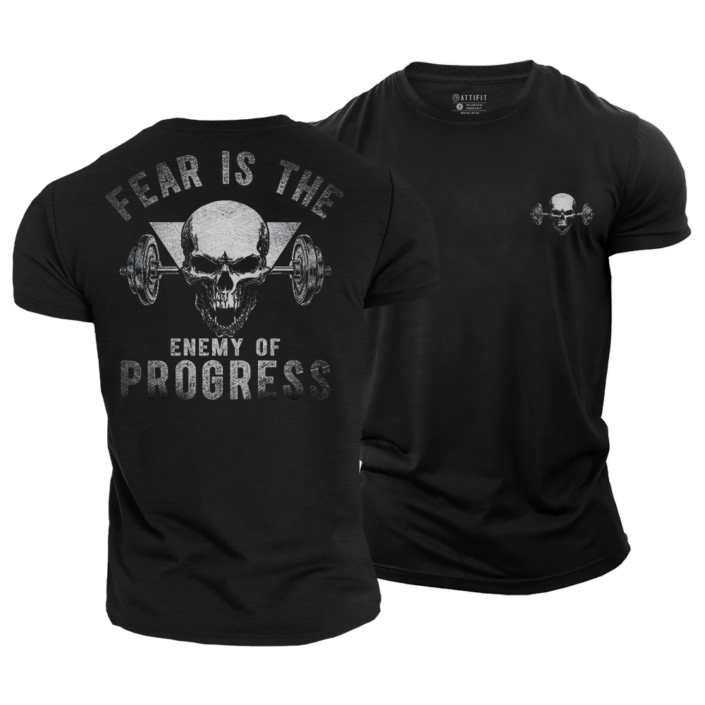 Fear Is the Enemy of Progress Cotton T-Shirt