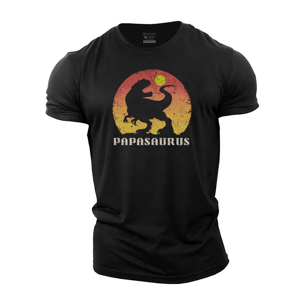 Papasaurus Cotton T-Shirt