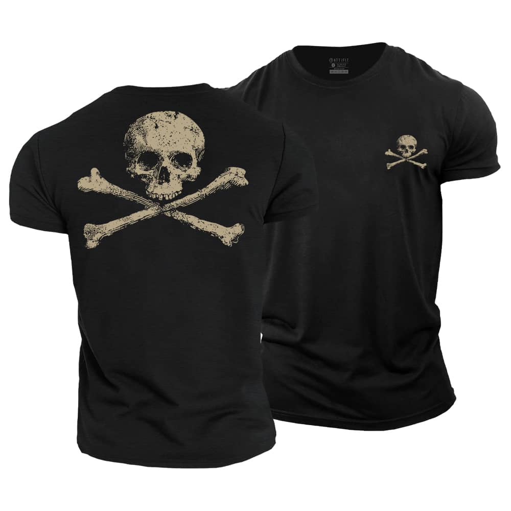 Skull Bones Cotton T-Shirt