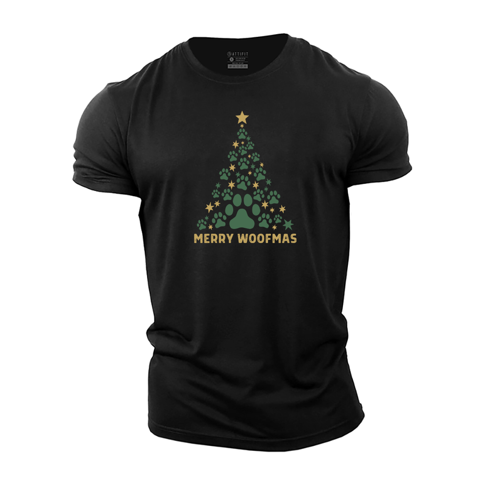 Merry Woofmas Cotton T-Shirt