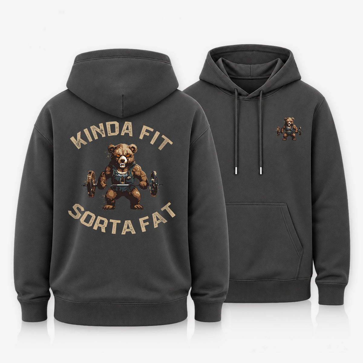 Kinda Fit Sorta Fat Hoodie