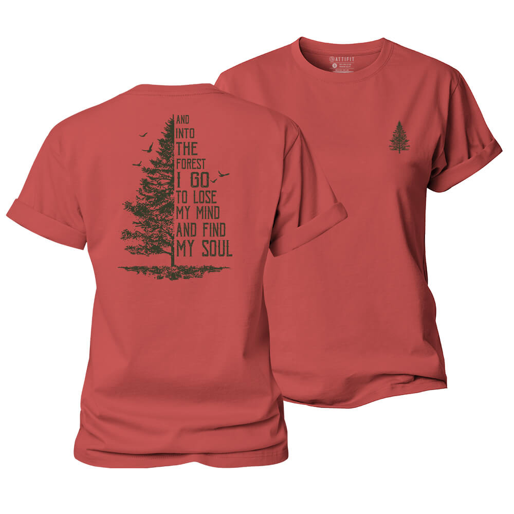Find Soul In Forest Women's Cotton T-Shirt