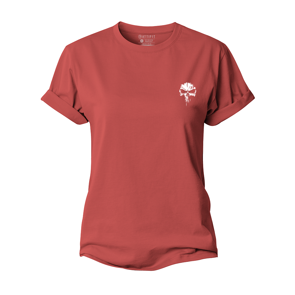 Skull Women's Cotton T-Shirt