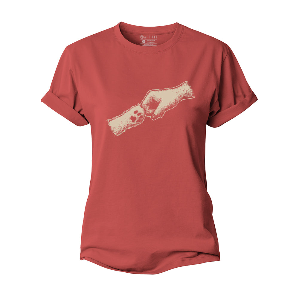 Paws of Loyalty Women's Cotton T-Shirt