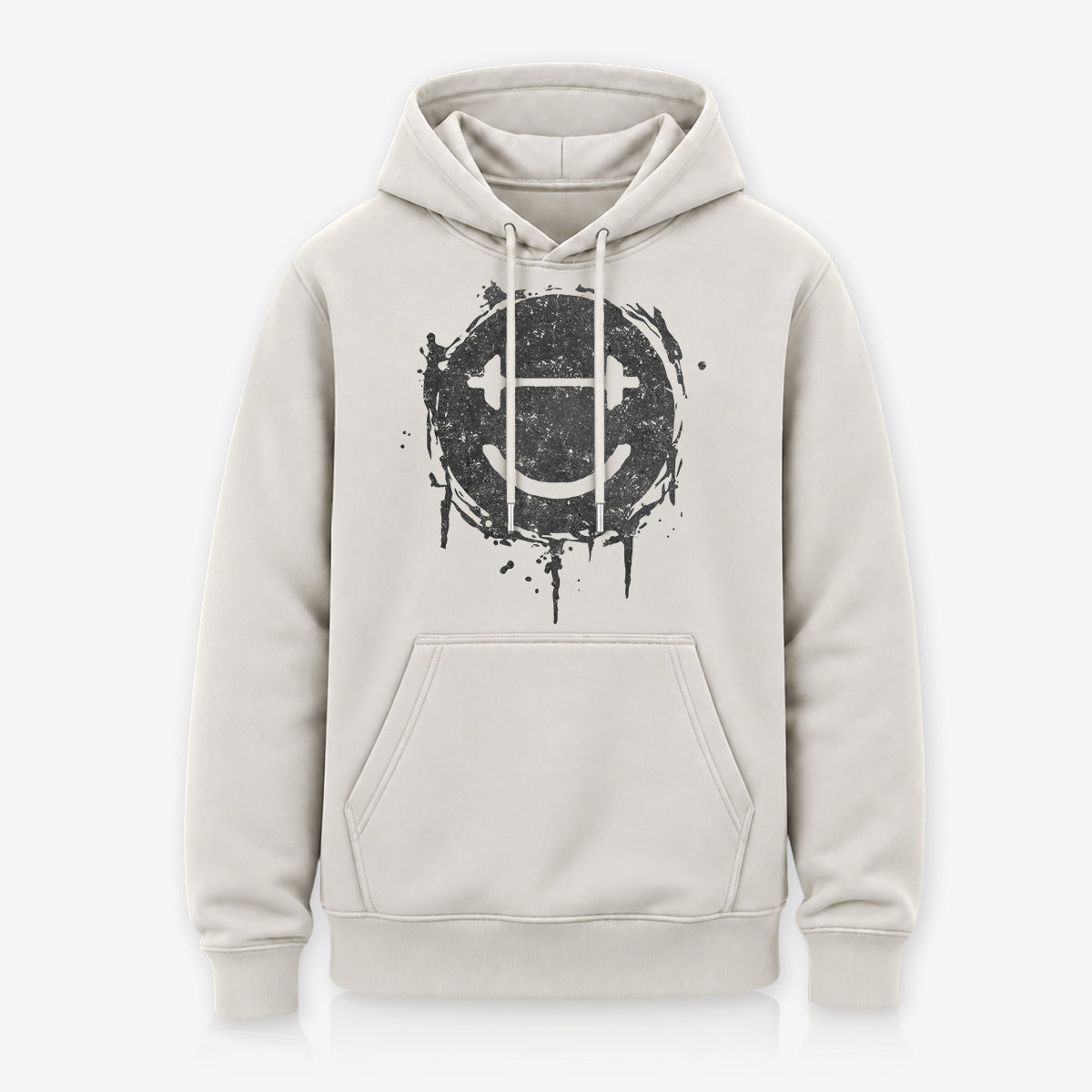 Dumbbell Smiley Hoodie