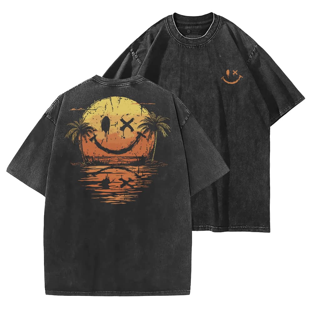 Smiley Sea Vintage T-Shirt