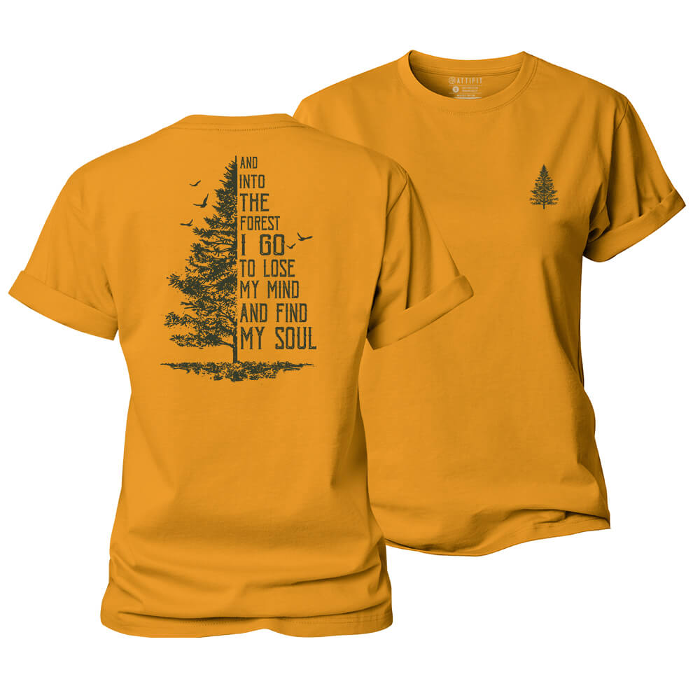 Find Soul In Forest Women's Cotton T-Shirt