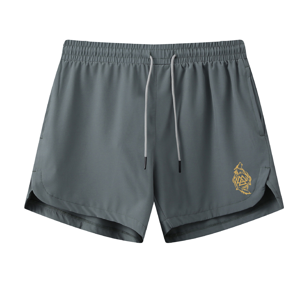 Valknut Wolf Athletic Quick-Dry Shorts