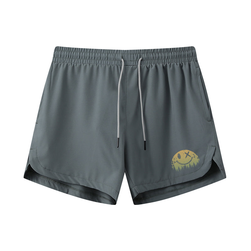Forest Smiley 5-Inch Quick-Dry Shorts