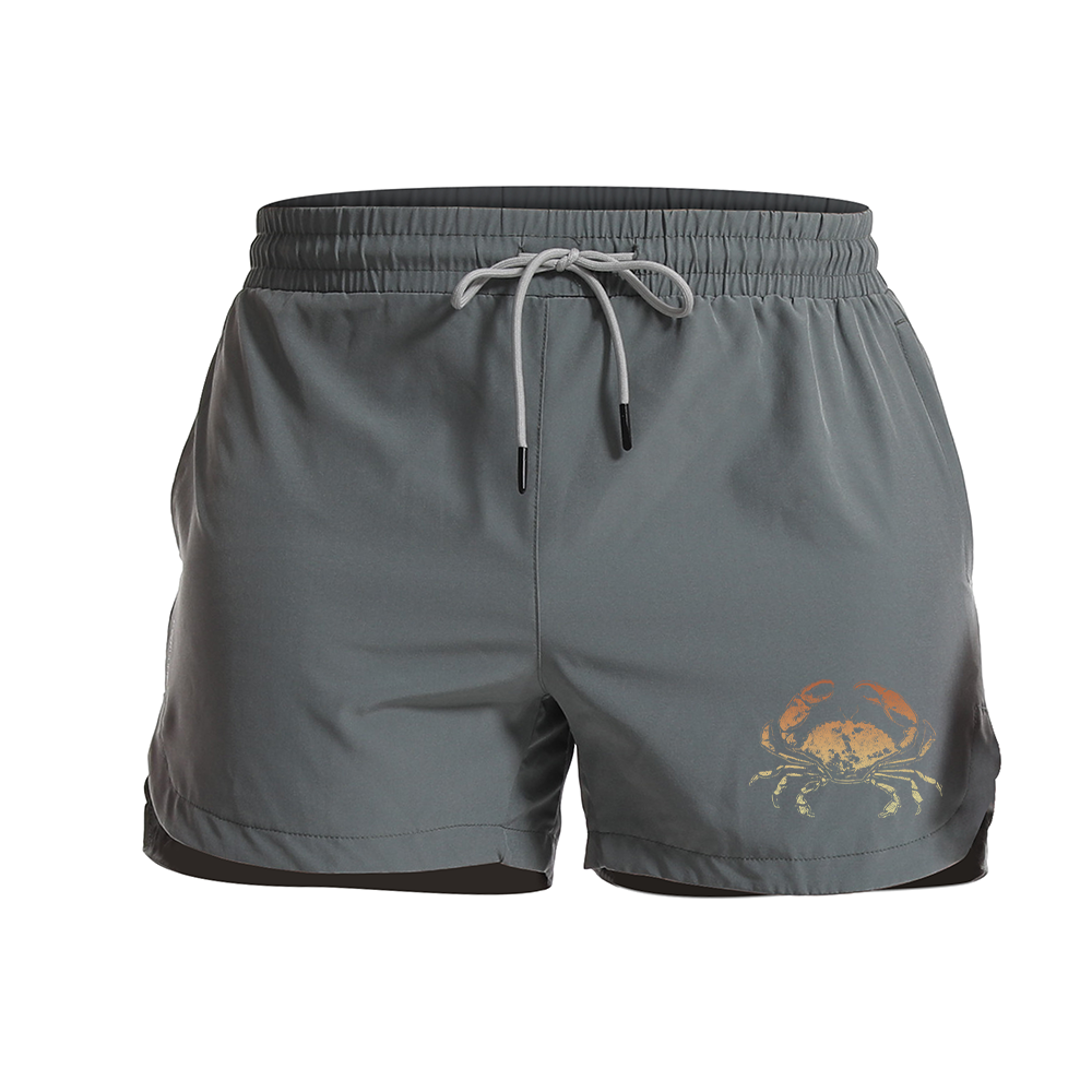 Shell Yeah Athletic Quick-Dry Shorts