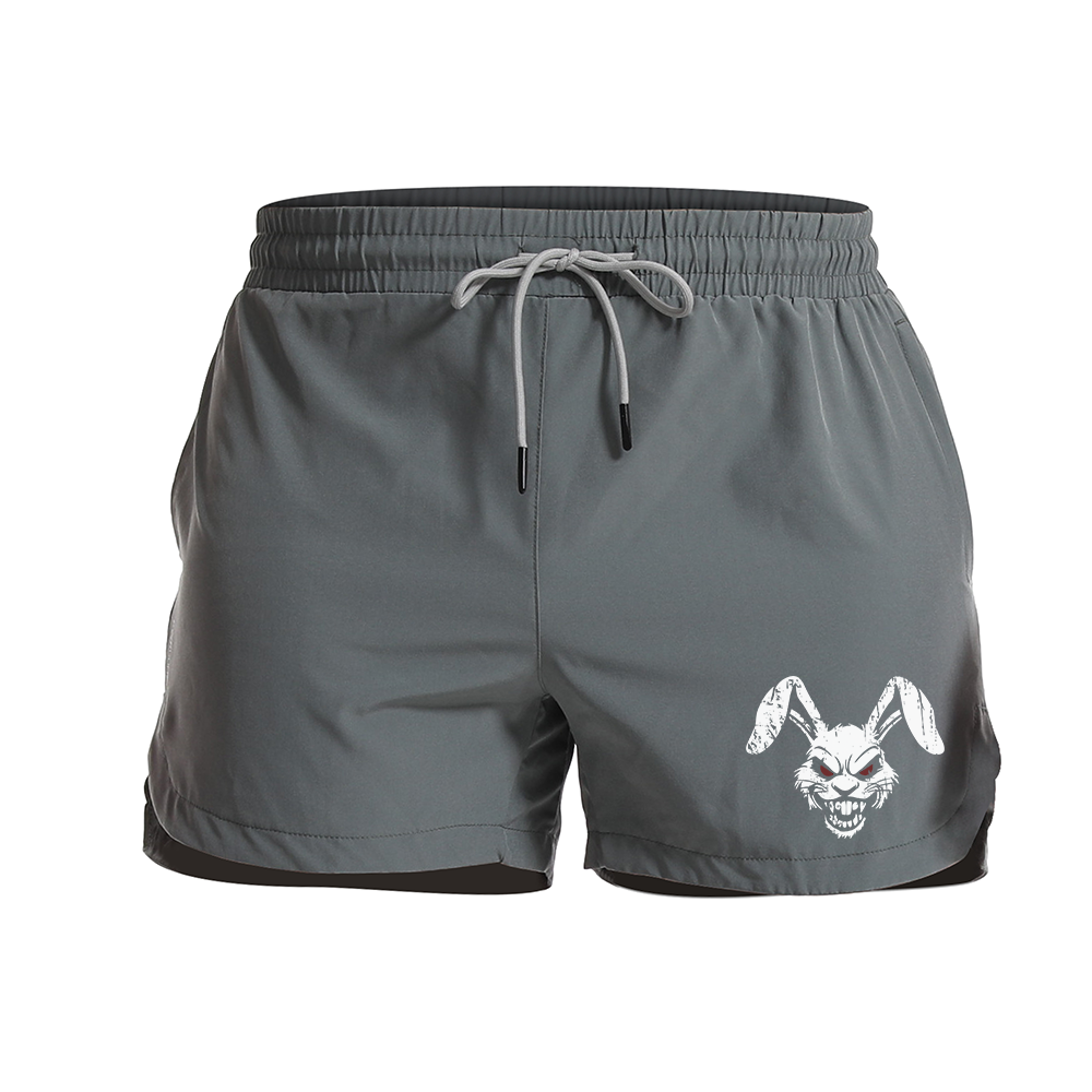 Fierce Rabbit Athletic Quick-Dry Shorts