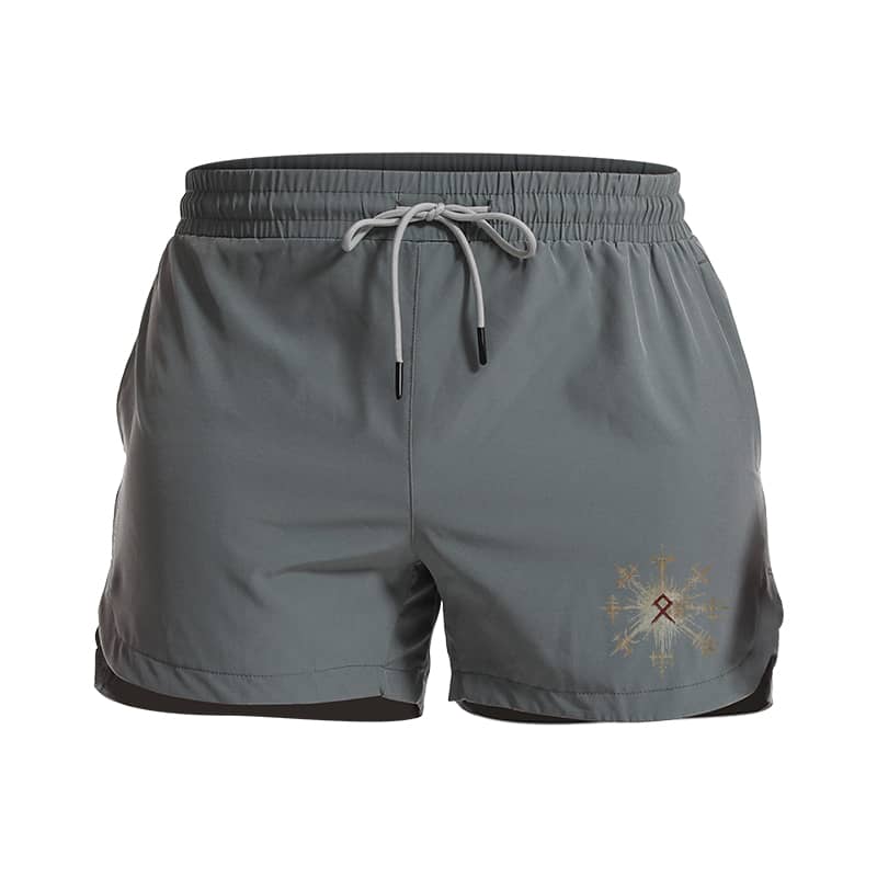 Courage Compass Athletic Quick-Dry Shorts
