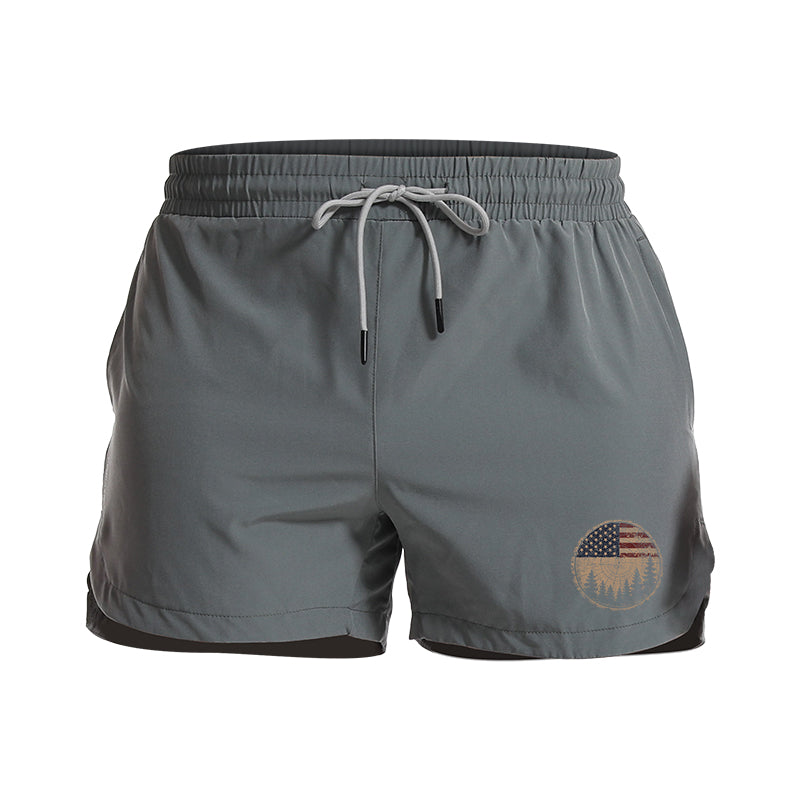 Rings of Freedom 5-Inch Quick-Dry Shorts