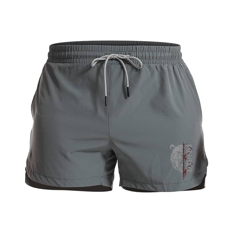 Berserker Rune Athletic Quick-Dry Shorts
