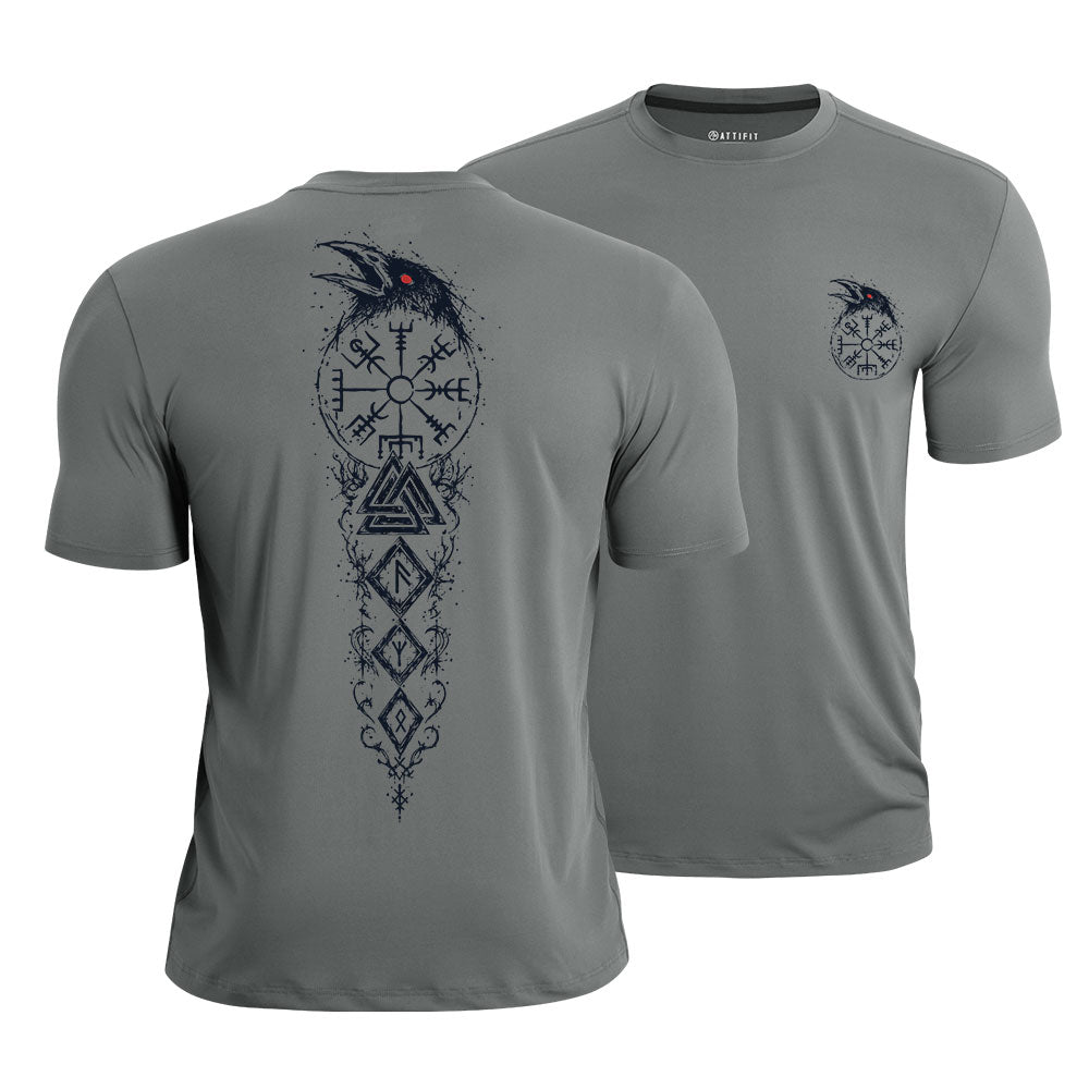 Viking Raven Quick-Dry T-Shirt