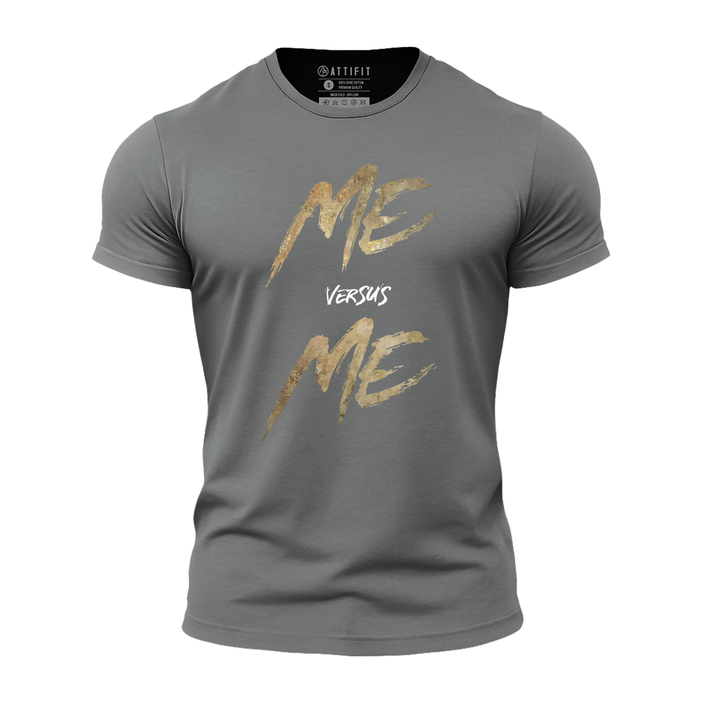 Me Vs Me Athletic Quick-Dry T-Shirt