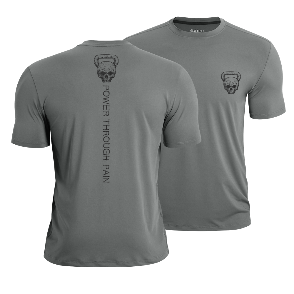 Power Through Pain Athletic Quick-Dry T-Shirt