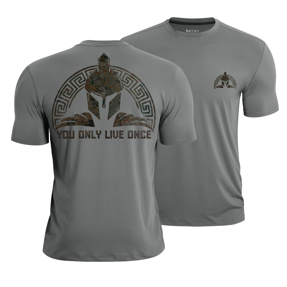 Live like a Spartan Quick-Dry T-Shirt