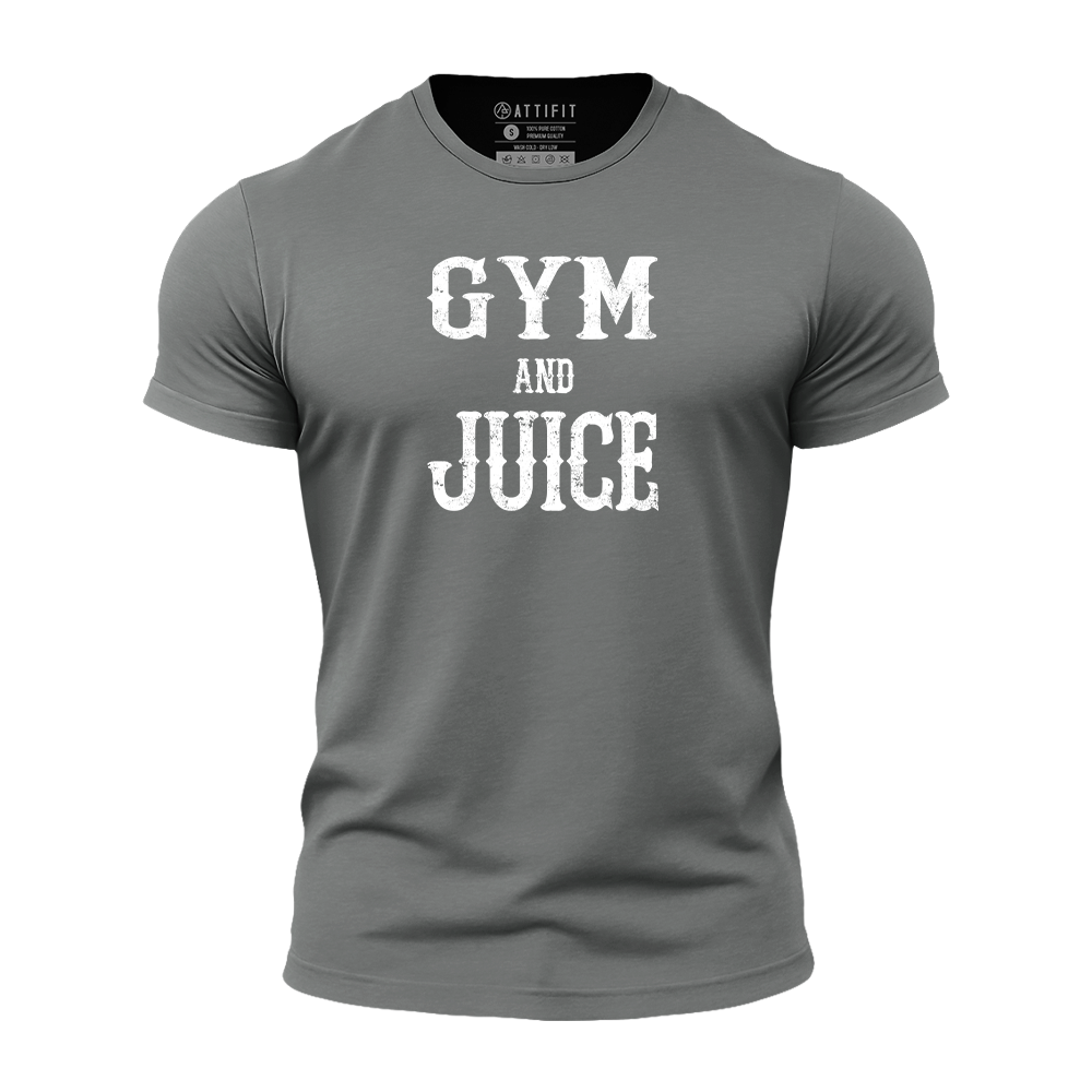 Gym and Juice Athletic Quick-Dry T-Shirt