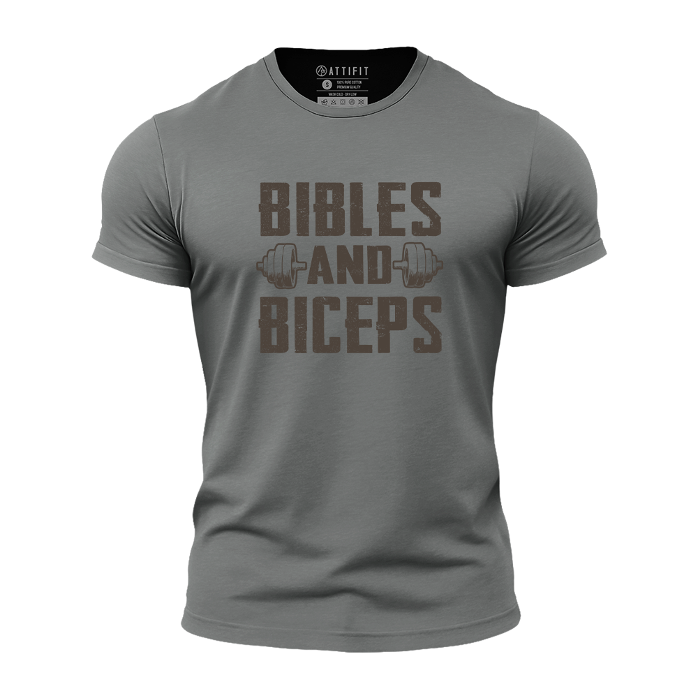 Bibles and Biceps Quick-Dry T-Shirt