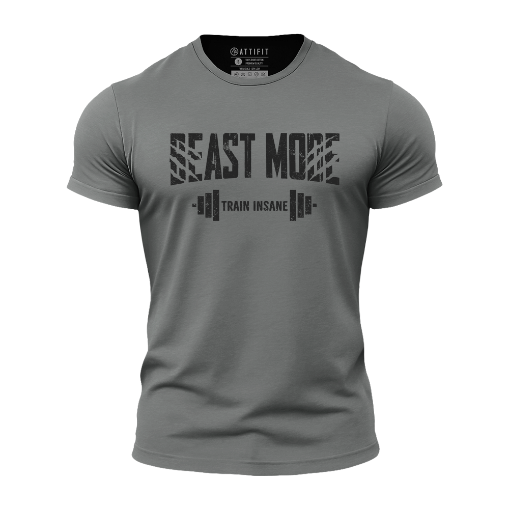 Beast Mode Train Insane Athletic Quick-Dry T-Shirt