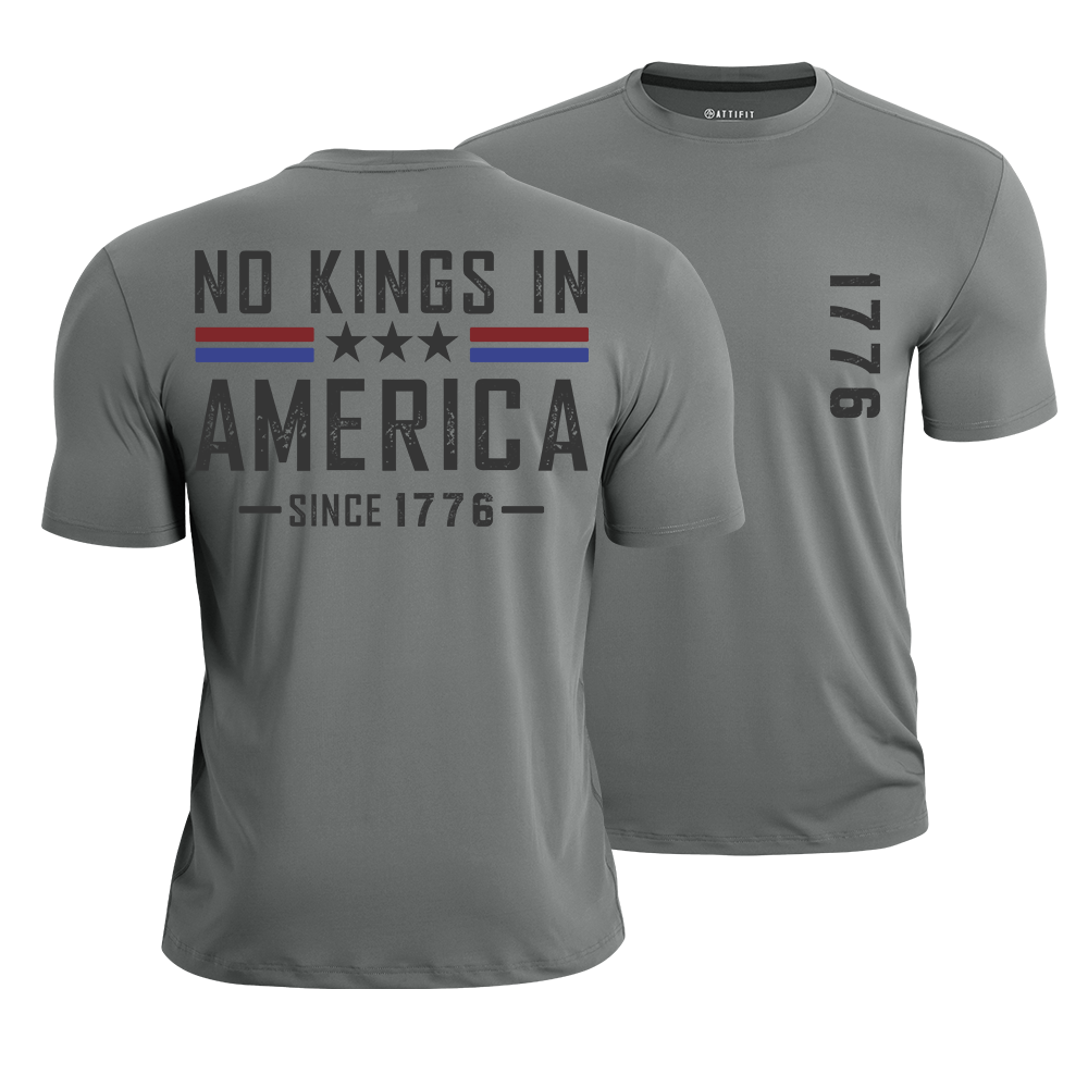 No Kings in America Quick-Dry T-Shirt